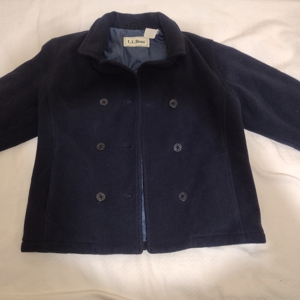 L.L.Beans little girls size medium 10/12 coat